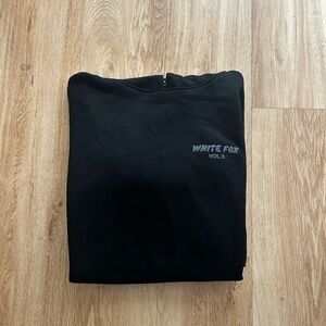 White Fox Vol 3 XS Black Sweater